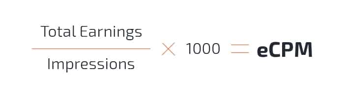 ecpm formula