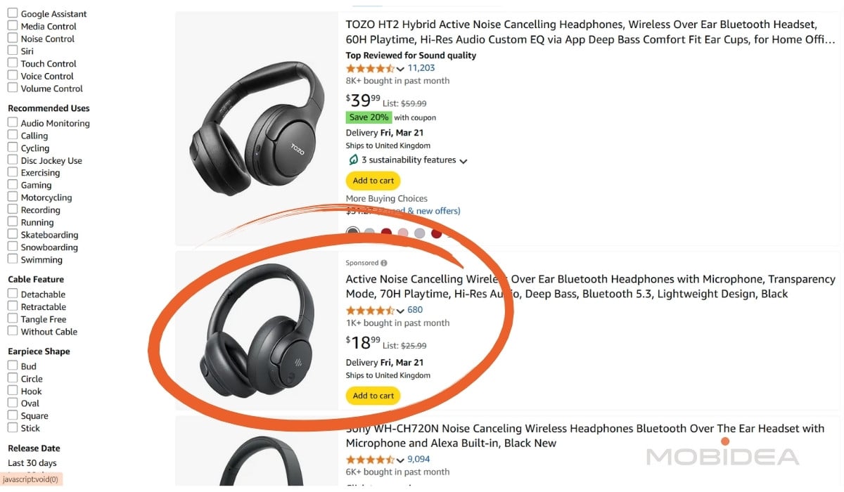 native ads promoted listings