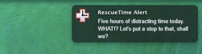 rescuetime_alert