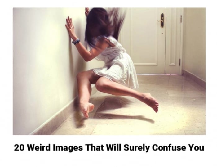 woman falling