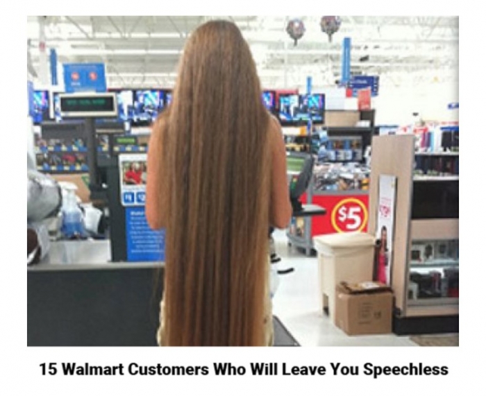 woman with long hair