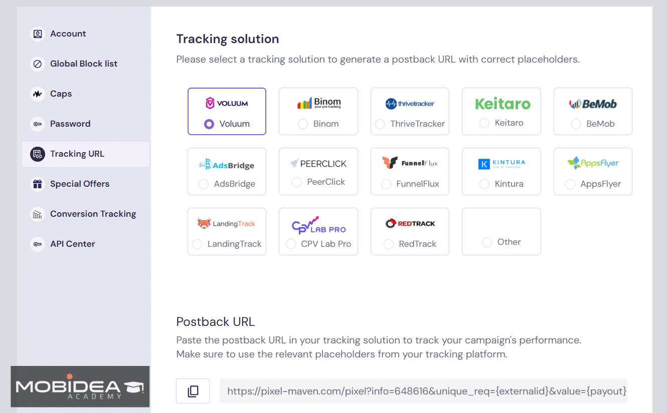 admaven tracking