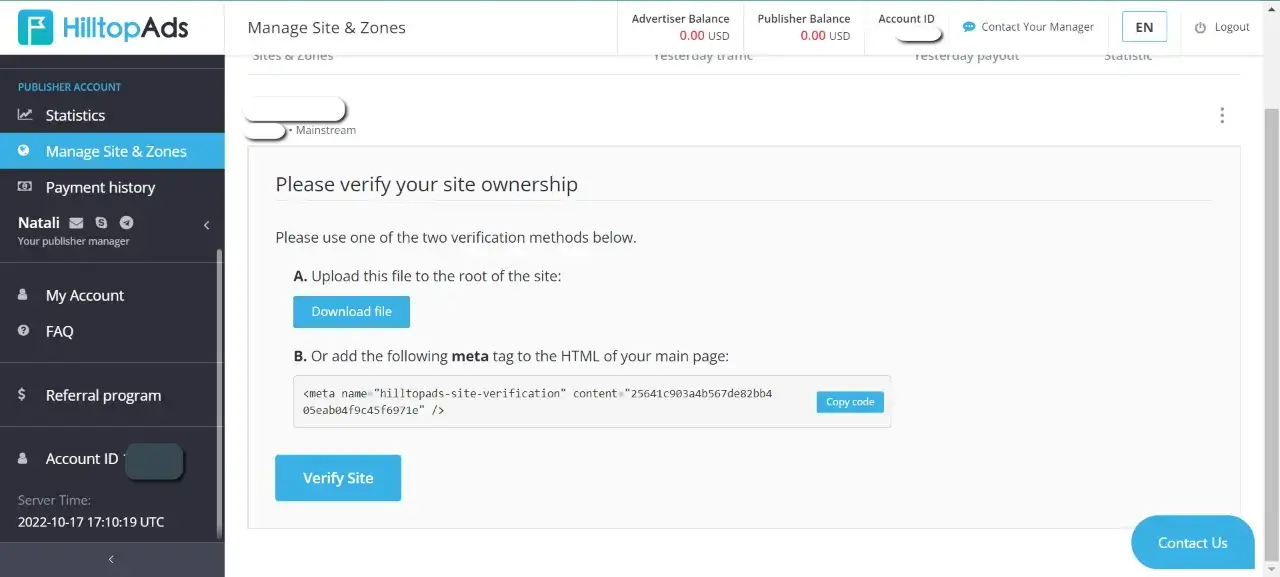 verifying-site-on-hilltopads-for-publishers.webp