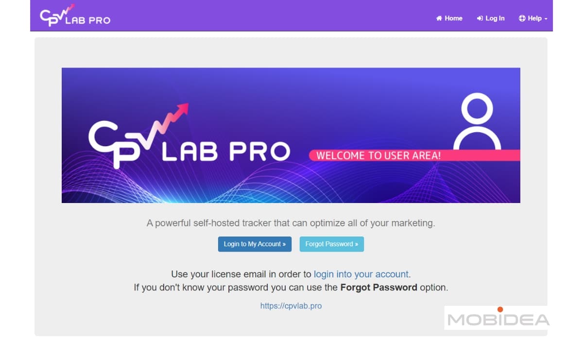 user login