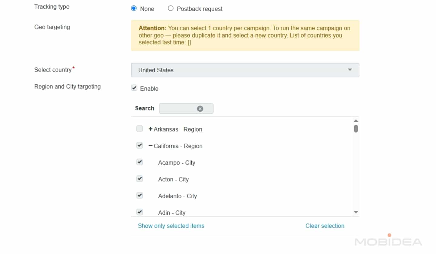 create campaign 3 roiads