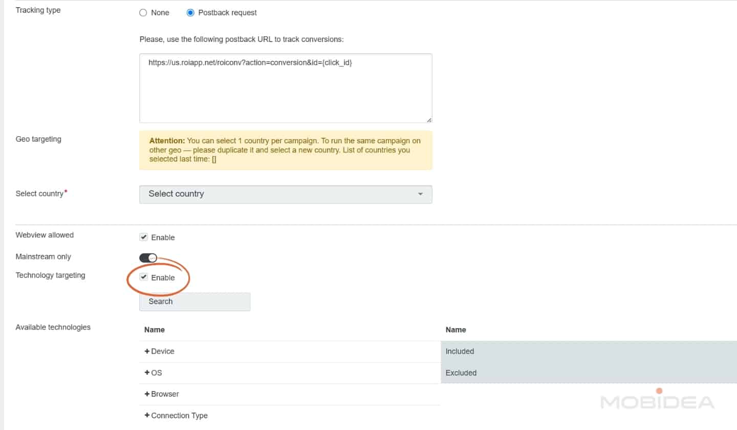 create campaign 4 roiads