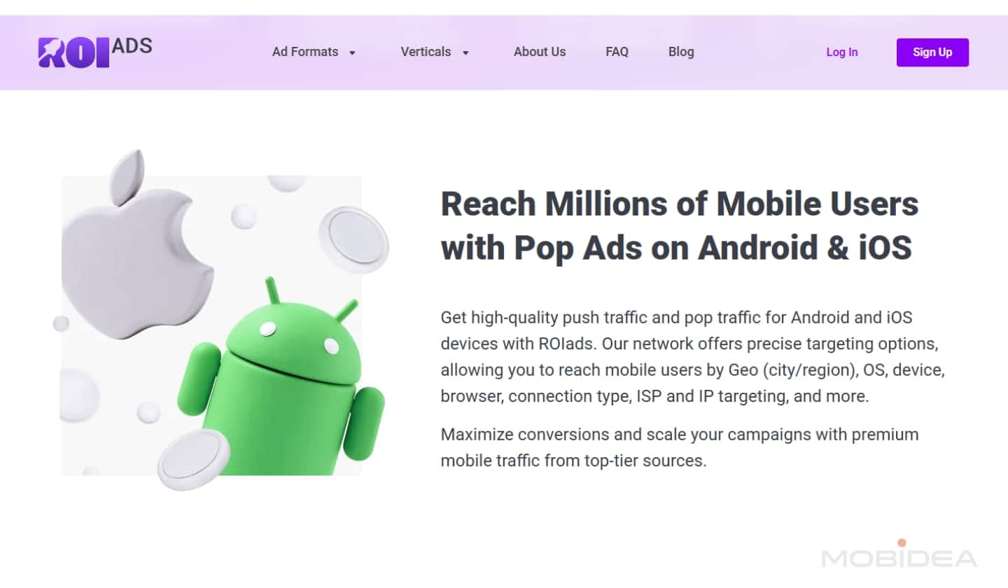 mobile traffic roiads