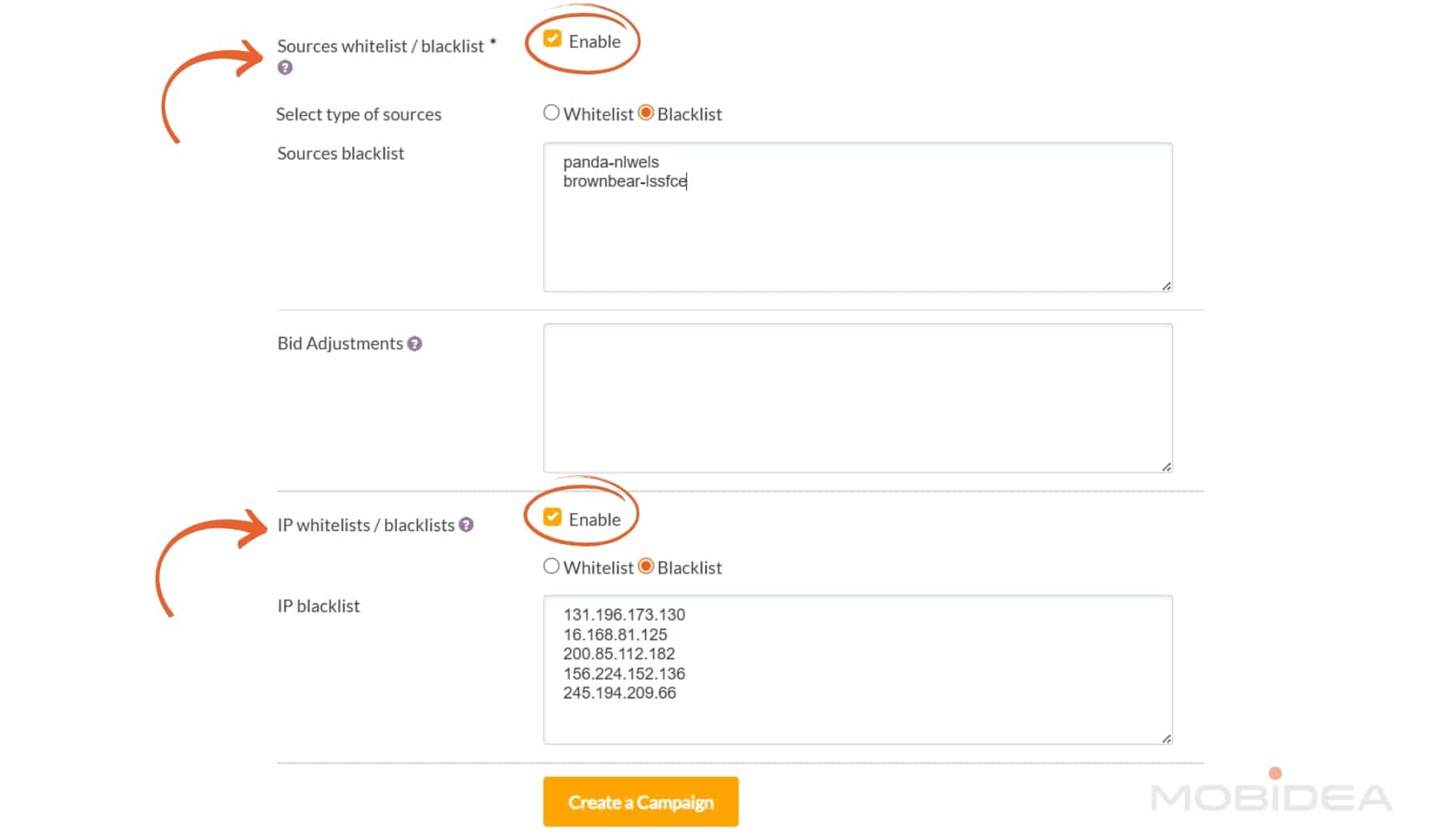 creating a campaign fatads 9