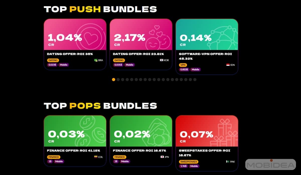 pop and push bundles fatads