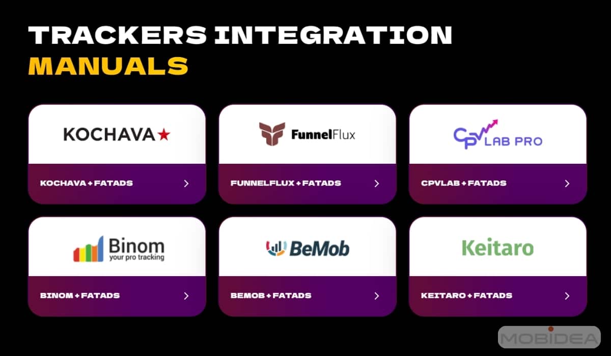 trackers integration fatads