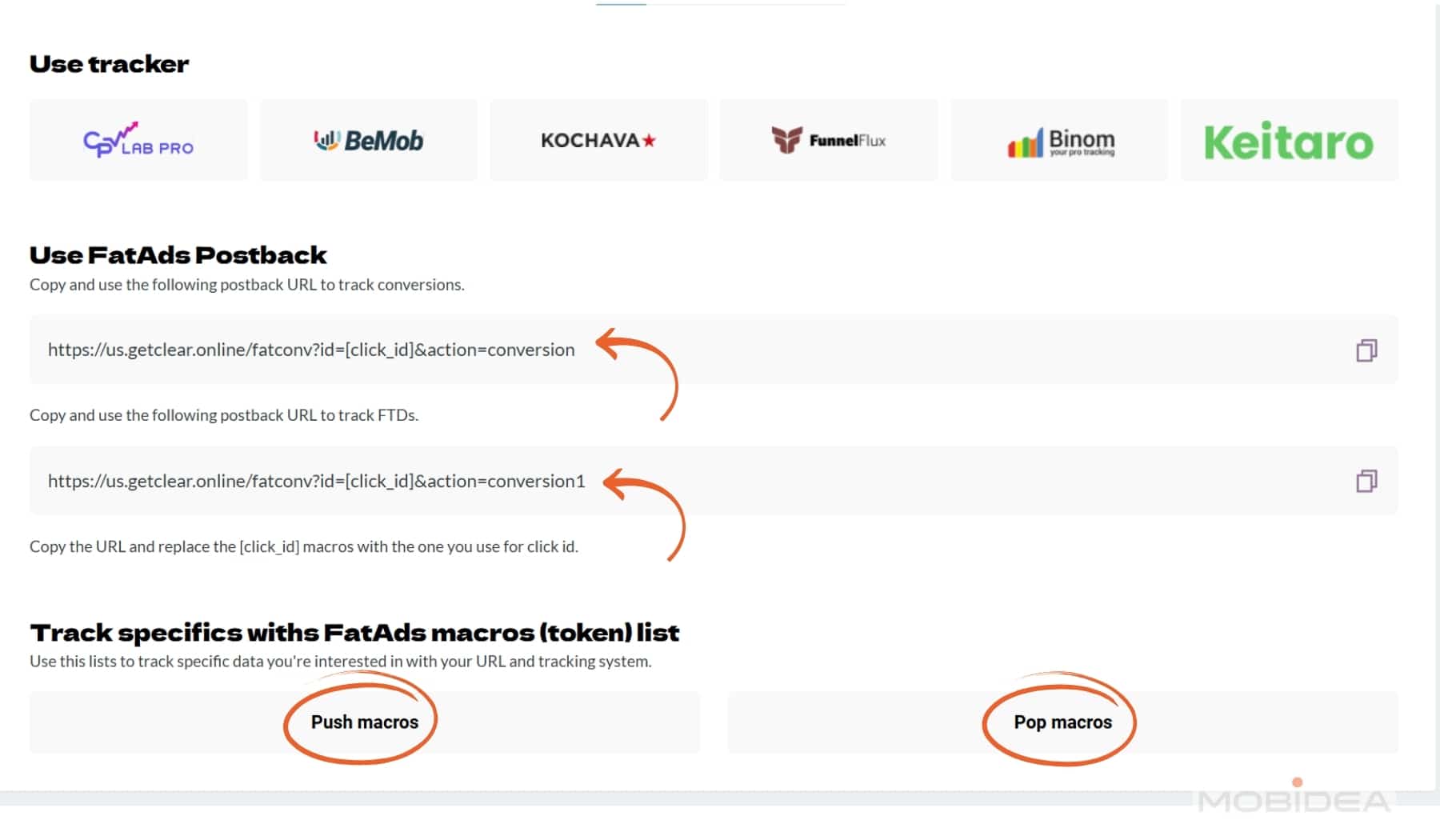 tracking setup fatads 2