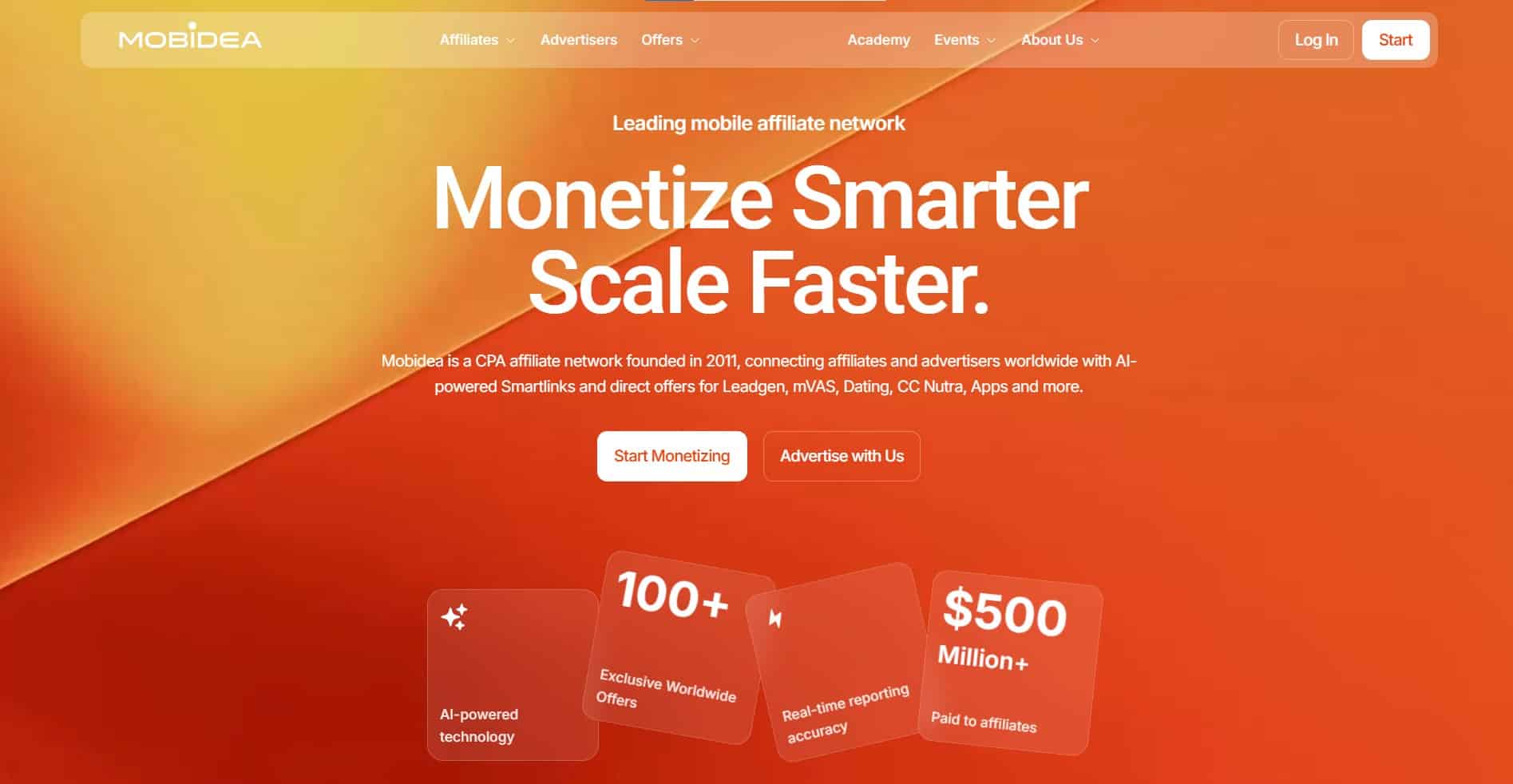 mobidea best cpa network