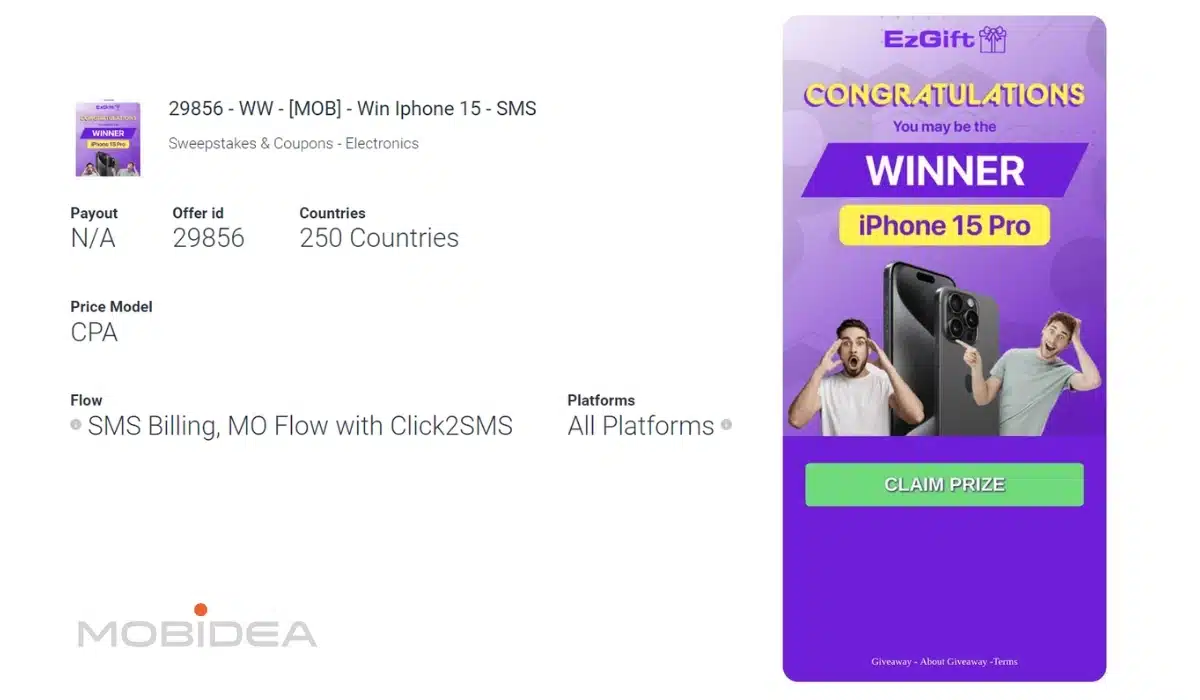 mvas conversions click2sms