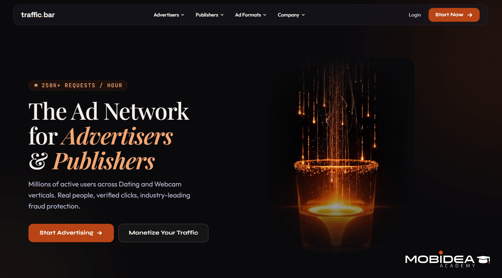 trafficbar dating ad network